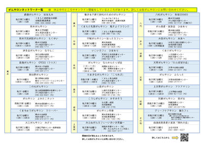がんサロンネットワーク熊本　がんサロン一覧（くまもとがん相談ナビ）