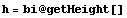 h = bi @ getHeight[]