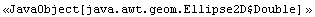 <<JavaObject[java.awt.geom.Ellipse2D$Double] >>