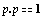 p . p == 1