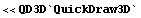 << QD3D`QuickDraw3D`