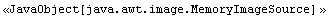 <<JavaObject[java.awt.image.MemoryImageSource] >>