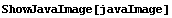 ShowJavaImage[javaImage]